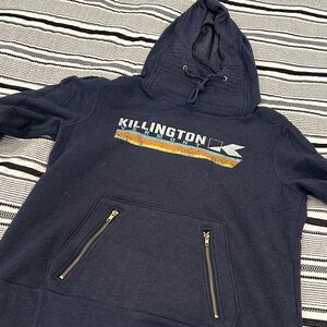 Men's Navy Ninja Style Hoodie Sweater